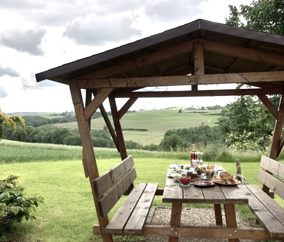 Frühstück mit Aussicht Frühstück mit Aussicht