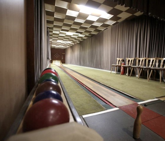 Kegelbahn, © Islekhöhe Gansen Kegelbahn, © Islekhöhe Gansen