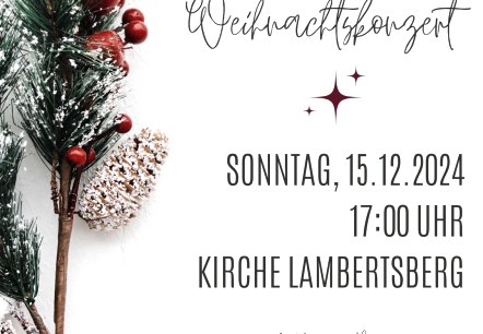 Weihnachtskonzert, © MV Plütscheid-Lambertsberg Weihnachtskonzert, © MV Plütscheid-Lambertsberg