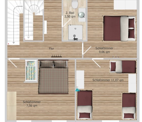 Grundriss OG, © Bermes Grundriss OG, © Bermes