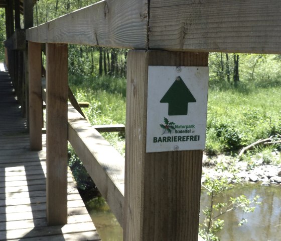 Barrierefreier Rundwanderweg, © Tourist-Info Islek Barrierefreier Rundwanderweg, © Tourist-Info Islek