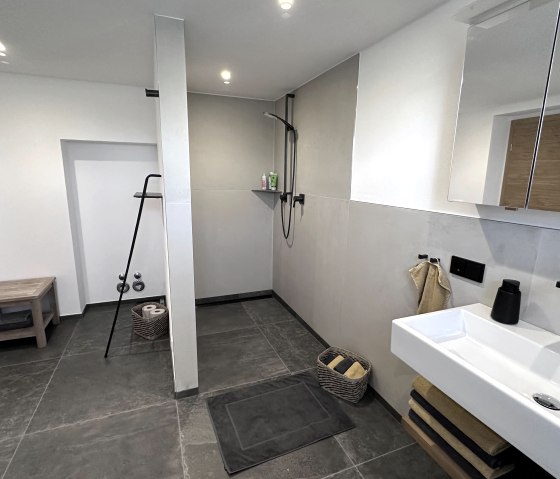 Geräumige Dusche Geräumige Dusche