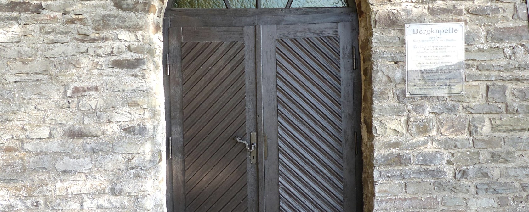 Eingang zur Kapelle, © TI Islek Eingang zur Kapelle, © TI Islek