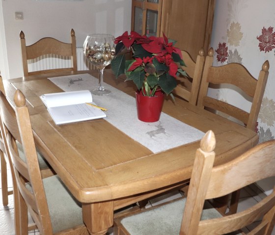 Essbereich im Wohnzimmer Essbereich im Wohnzimmer