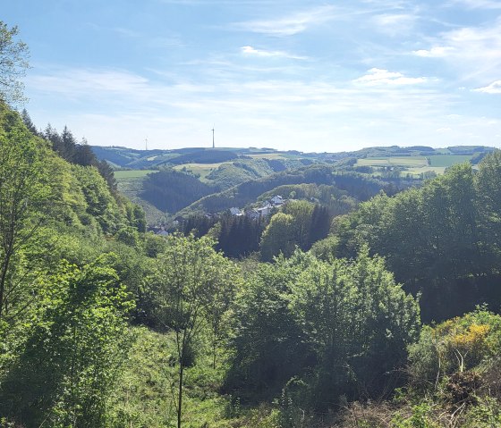Ausblick vom Wanderweg auf Dasburg, © Tourist-Information Islek Ausblick vom Wanderweg auf Dasburg, © Tourist-Information Islek