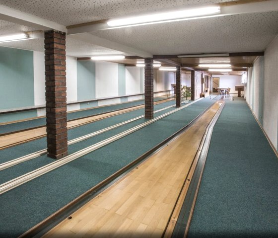 Kegelbahn, © Fünf Mädelhaus Kegelbahn, © Fünf Mädelhaus