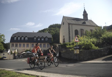 Old rectory/parish church in Auw an der Kyll, © Uschi Hallet- Tourist-Information Bitburger Land Old rectory/parish church in Auw an der Kyll, © Uschi Hallet- Tourist-Information Bitburger Land