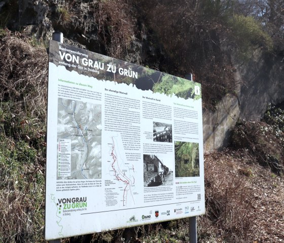 Informationstafel "Bunkerwanderweg", © Tourist-Information Islek Informationstafel "Bunkerwanderweg", © Tourist-Information Islek