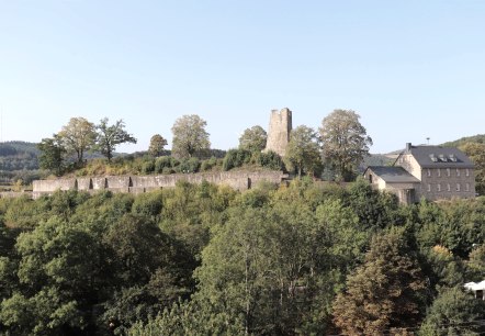 Dasburg Burgruine, © Tourist-Information Islek, Ingrid Wirtzfeld Dasburg Burgruine, © Tourist-Information Islek, Ingrid Wirtzfeld