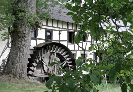 Mühlenrad der Hahnensteiner Mühle, © Tourist-Information Hocheifel Nürburgring Mühlenrad der Hahnensteiner Mühle, © Tourist-Information Hocheifel Nürburgring