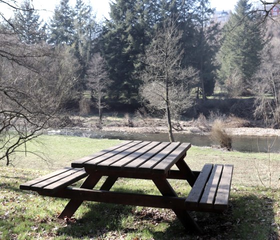 Rest area on the Our, &copy; Tourist-Information Islek