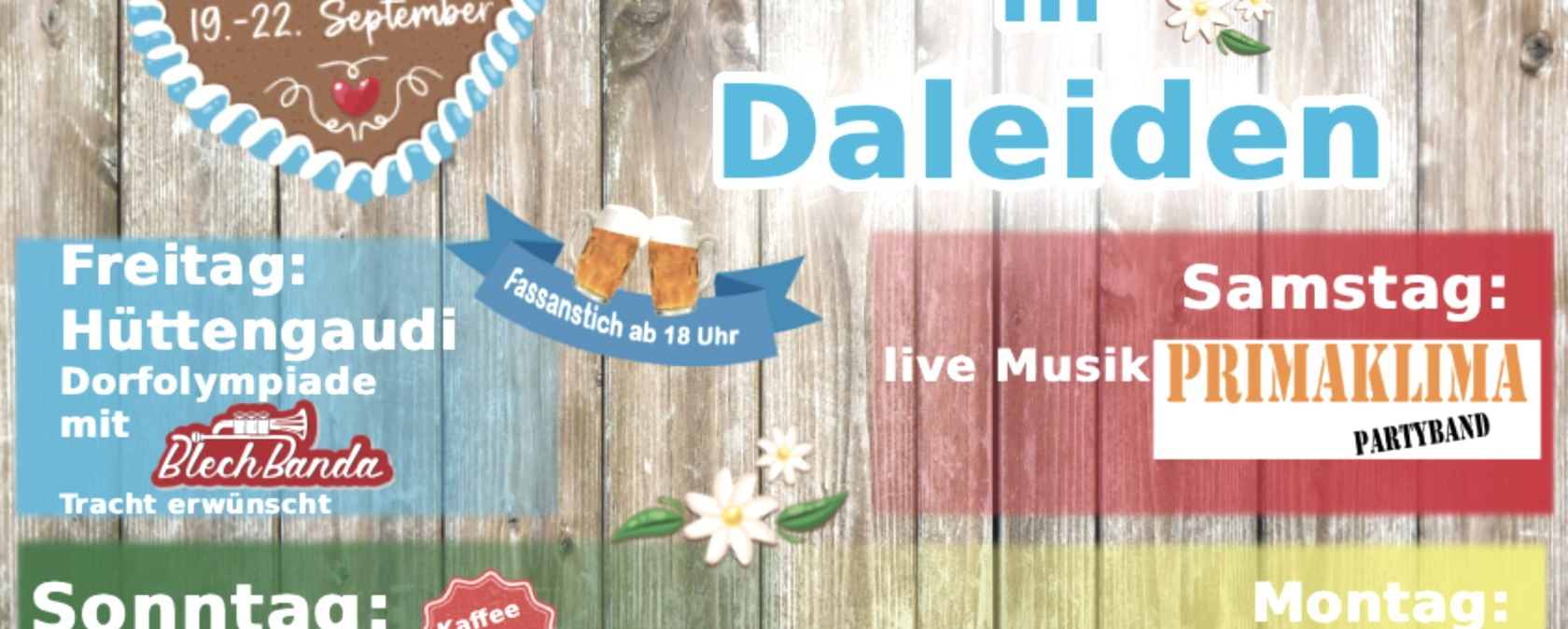 Plakat, © Musikverein Daleiden
