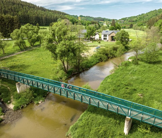 Georges-Wagner- Br&uuml;cke am Dreil&auml;nderpunkt &uuml;ber der Our, &copy; Eifel Tourismus GmbH, Dominik Ketz