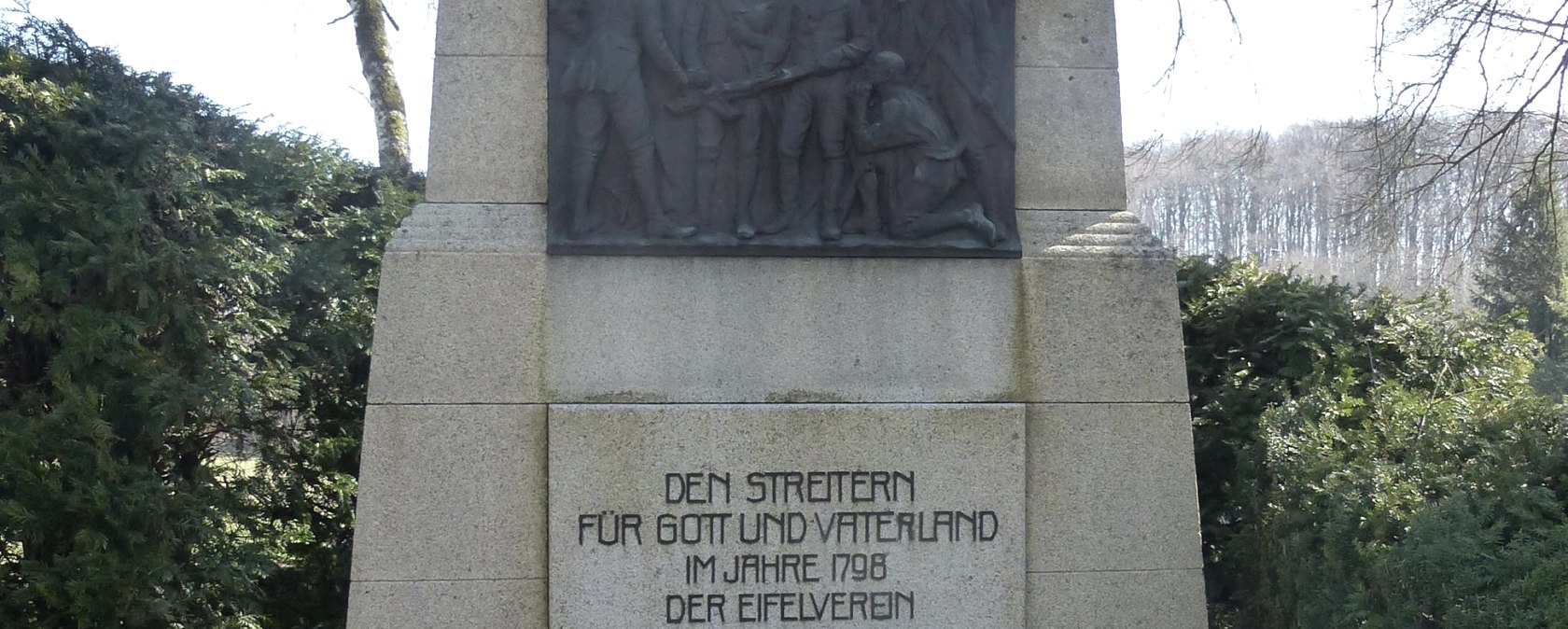 Klöppelkrieg-Denkmal Arzfeld (2), © Tourist-Information Islek, Ingrid Wirtzfeld