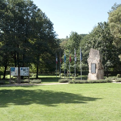 Europees monument bij het drielandenpunt, © Volker Teuschler