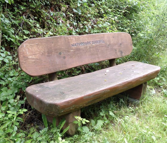 Rest bench "Naturpark Südeifel", © Tourist-Information Islek