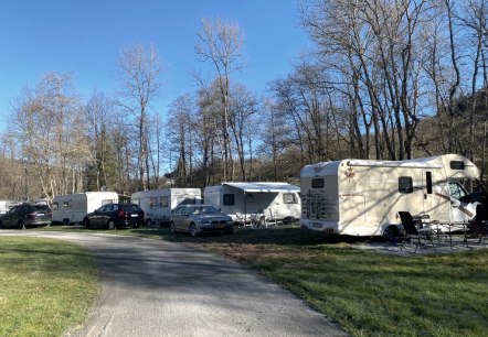 Wohnmobilstellplatz an der Pr&uuml;m, &copy; Grafiksalon