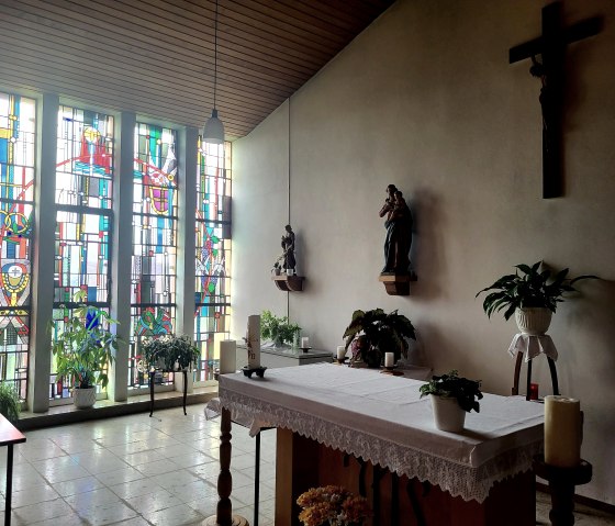 Innenraum der Kirche in Berkoth, © Tourist-Information Islek