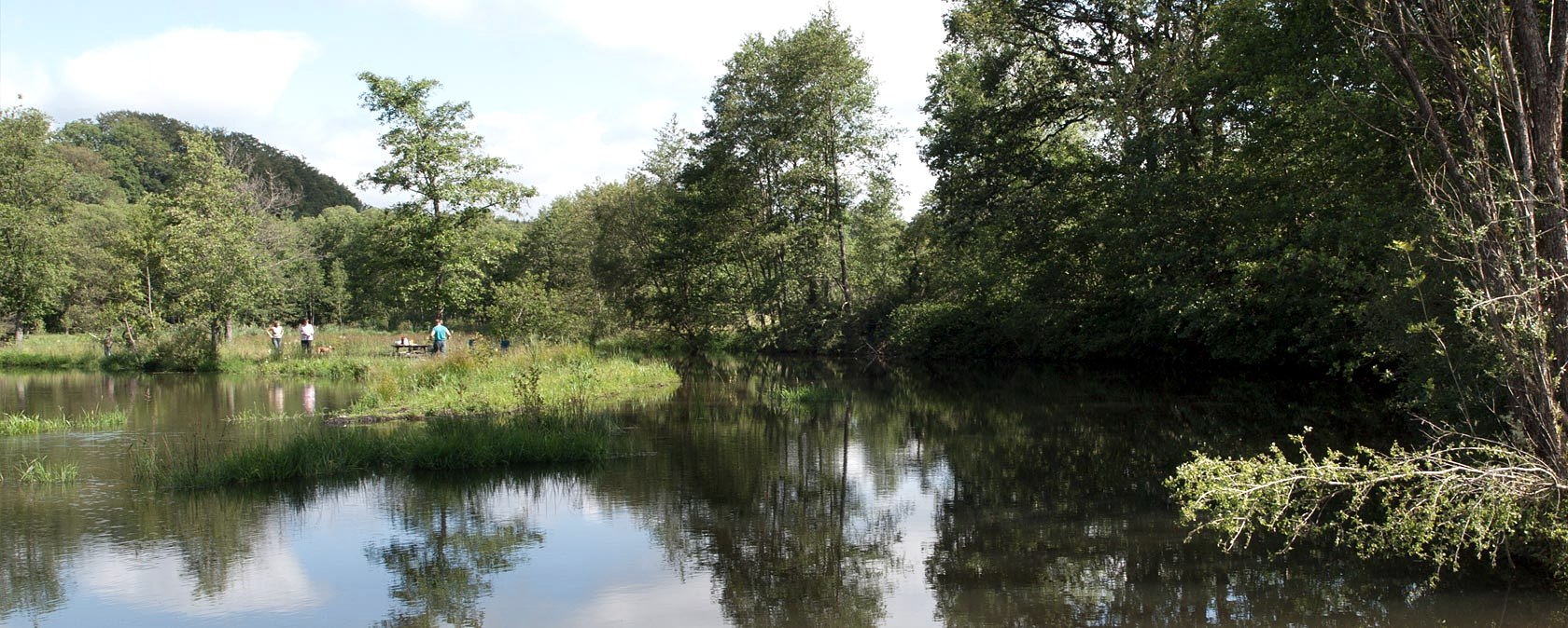 Reservoir in the Irsental, © V. Teuschler