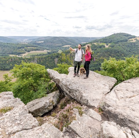 Indrukwekkend uitzicht vanaf de Eugenienstein, © Eifel Tourismus GmbH, AR-shapefruit AG