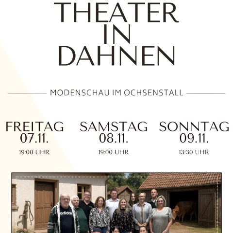 Theateraufführung, © Vereinsring Dahnen