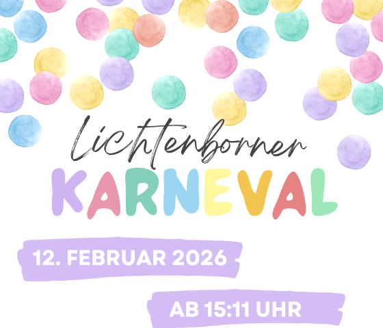 Karneval in Lichtenborn, &copy; Grafik: Veranstalter