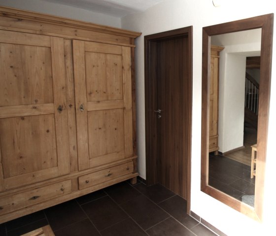 Garderobe Ferienhaus, &copy; Harald Geimer