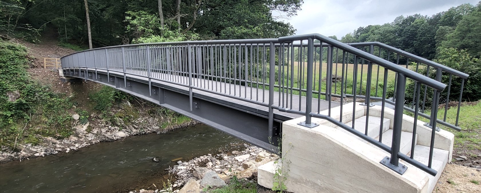 Prüm Brücke am Sportplatz, © Tourist-Information Islek