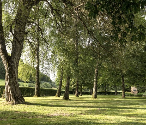 Border triangle - Ouren European Monument on the Nat'Our Route 1, © Eifel Tourismus GmbH, D. Ketz