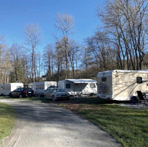 Wohnmobilstellplatz an der Prüm, © Grafiksalon