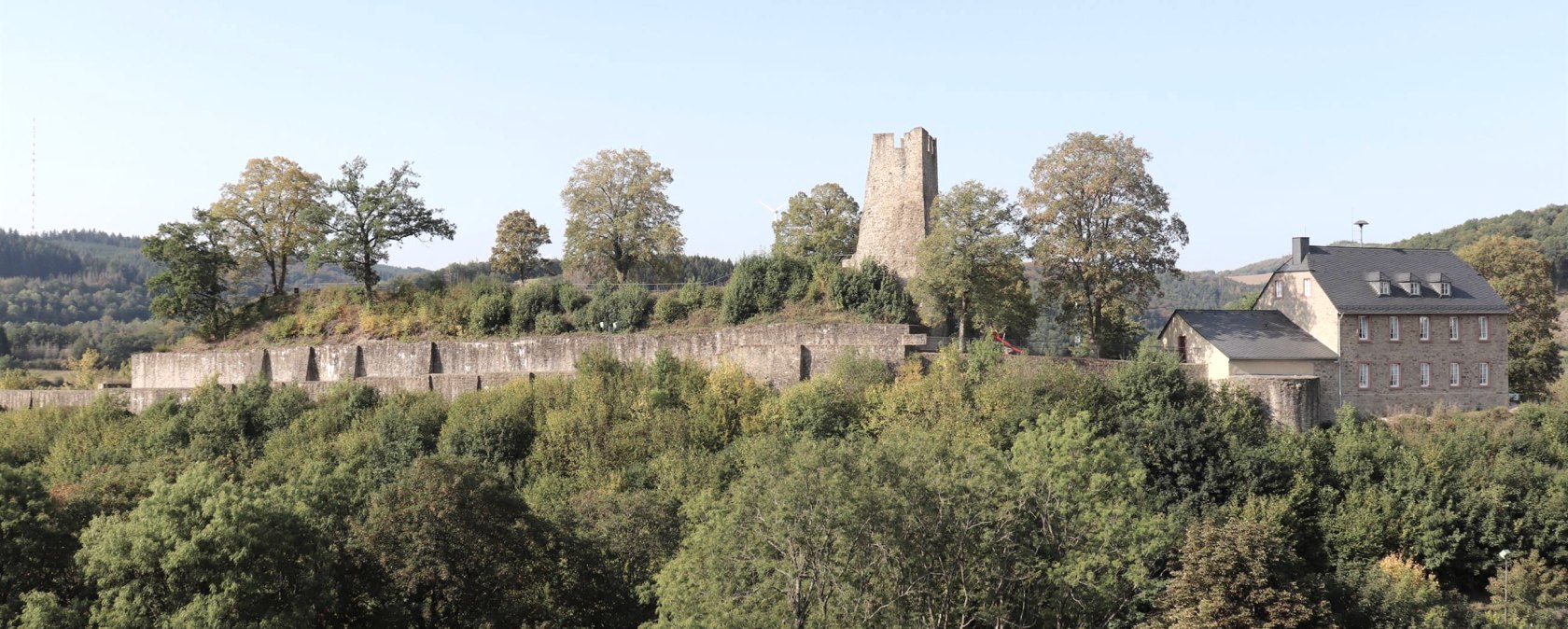 Dasburg Burgruine, © Tourist-Information Islek, Ingrid Wirtzfeld