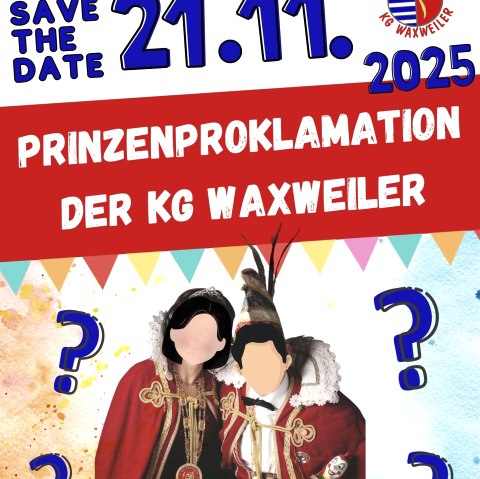 Prinzenproklamation, © KG Waxweiler