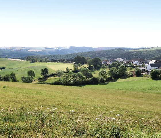 View over the heights of the Eifel near Krautscheid, &copy; Volker Teuschler