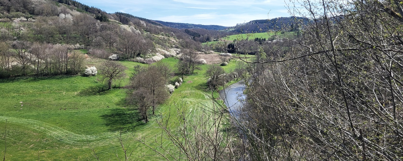 Aussichtskanzel an der Prüm, © Tourist-Information Islek