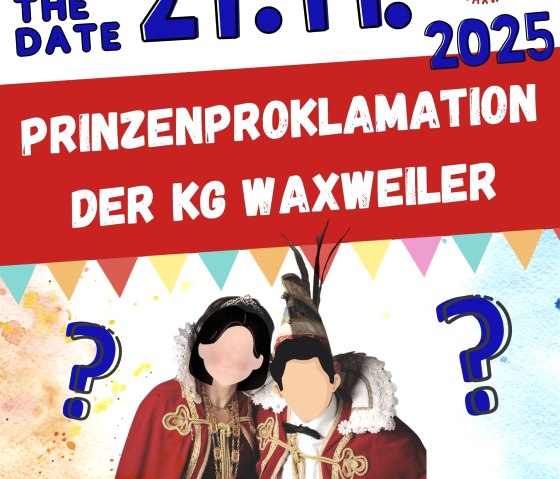 Prinzenproklamation, © KG Waxweiler