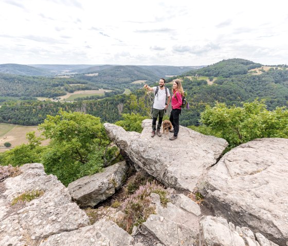 Indrukwekkend uitzicht vanaf de Eugenienstein, © Eifel Tourismus GmbH, AR-shapefruit AG