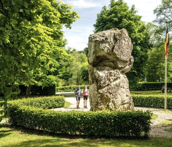 Nat'Our Route 1, At the European Monument in Ouren, © Eifel Tourismus GmbH, Dominik Ketz