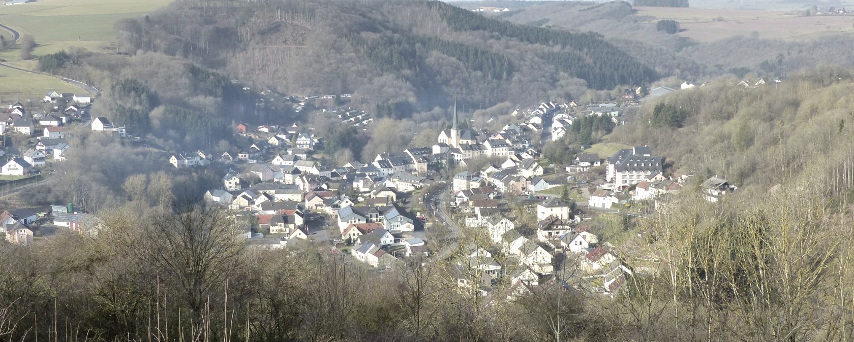 Uitzicht op Waxweiler, © Tourist-Information Islek, Ingrid Wirtzfeld